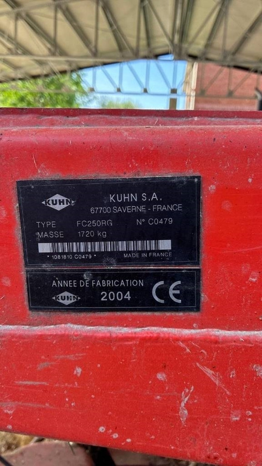 Kuhn FC 250 R G - Segadora: foto 2 Kuhn FC 250 R G - Segadora: foto 2