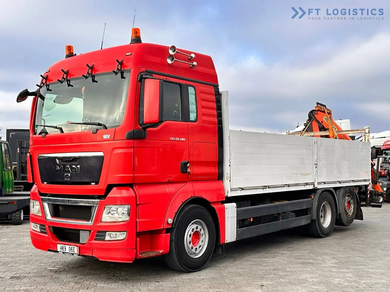 MAN TGX 26.480 Ciężarówka burtowa MAN TGX 26.480 6X2 / PALFINGER PK9002-EH B Crane / 80% Michelin Tire Dodać do ulubionych - Camión grúa: foto 4 MAN TGX 26.480 Ciężarówka burtowa MAN TGX 26.480 6X2 / PALFINGER PK9002-EH B Crane / 80% Michelin Tire Dodać do ulubionych - Camión grúa: foto 4