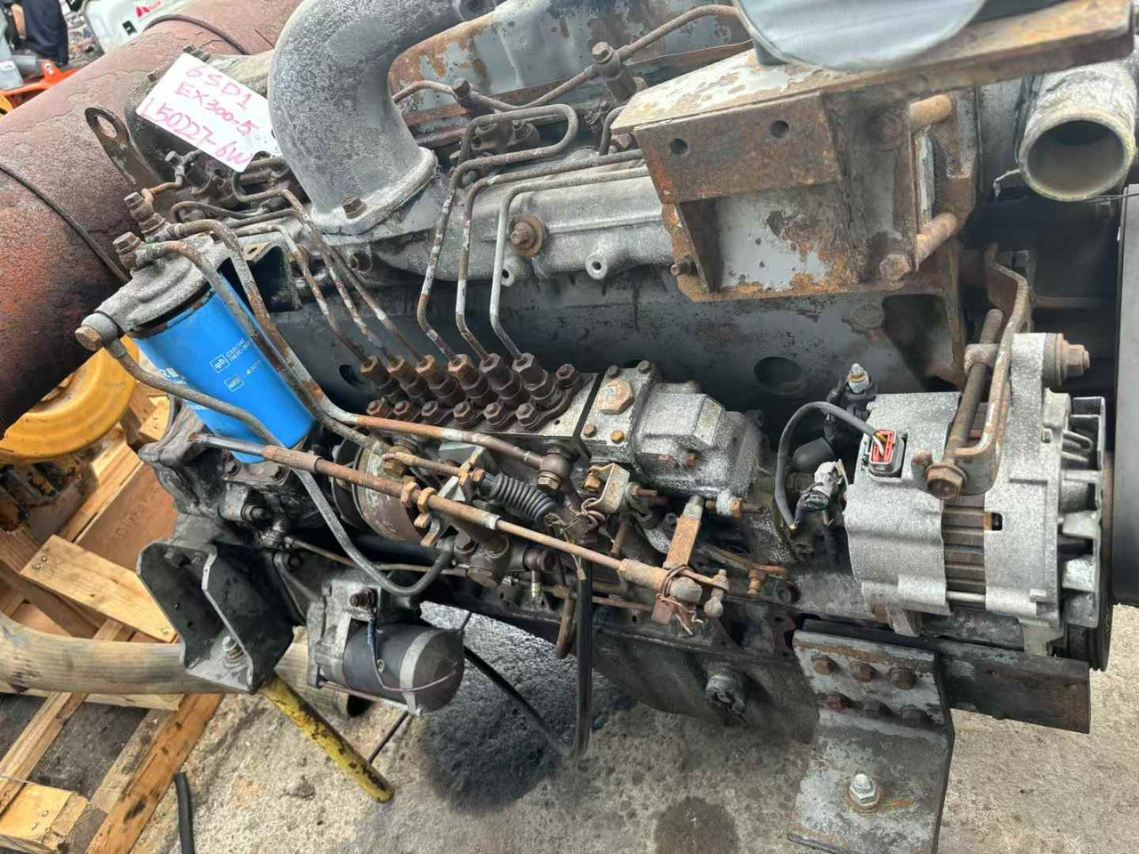 ISUZU 6SD1 - Motor para Excavadora: foto 2 ISUZU 6SD1 - Motor para Excavadora: foto 2