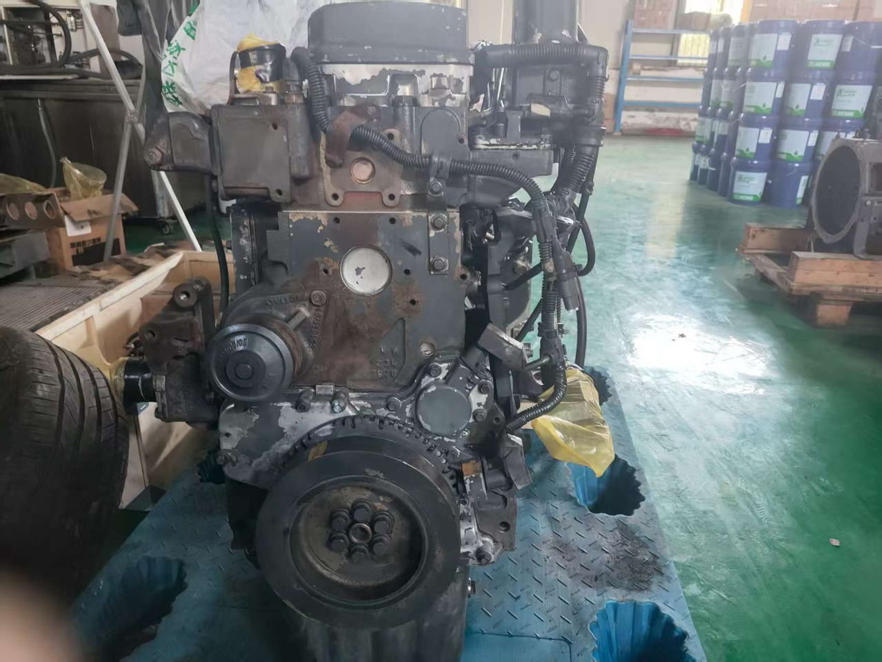 KOMATSU 6D107E-1 - Motor para Excavadora: foto 3 KOMATSU 6D107E-1 - Motor para Excavadora: foto 3