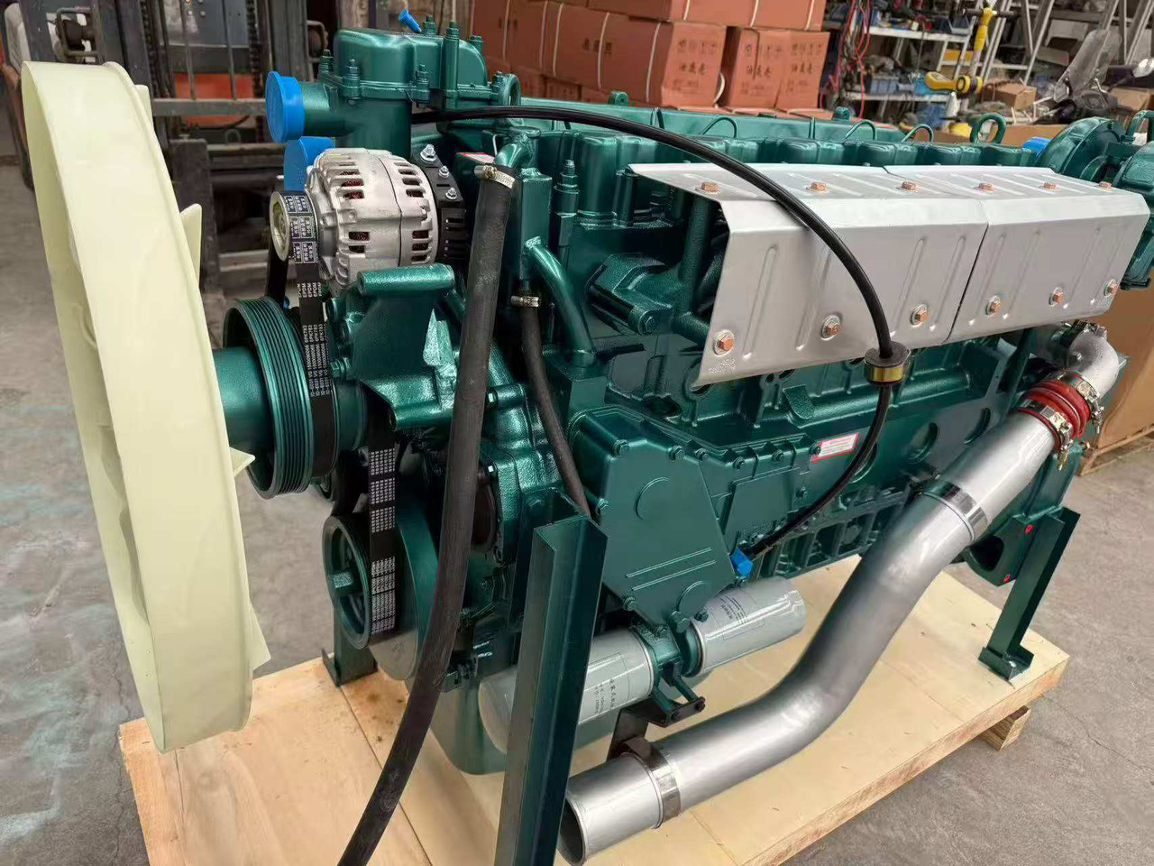 Motor para Camión volquete Sinotruk WD615.47: foto 6