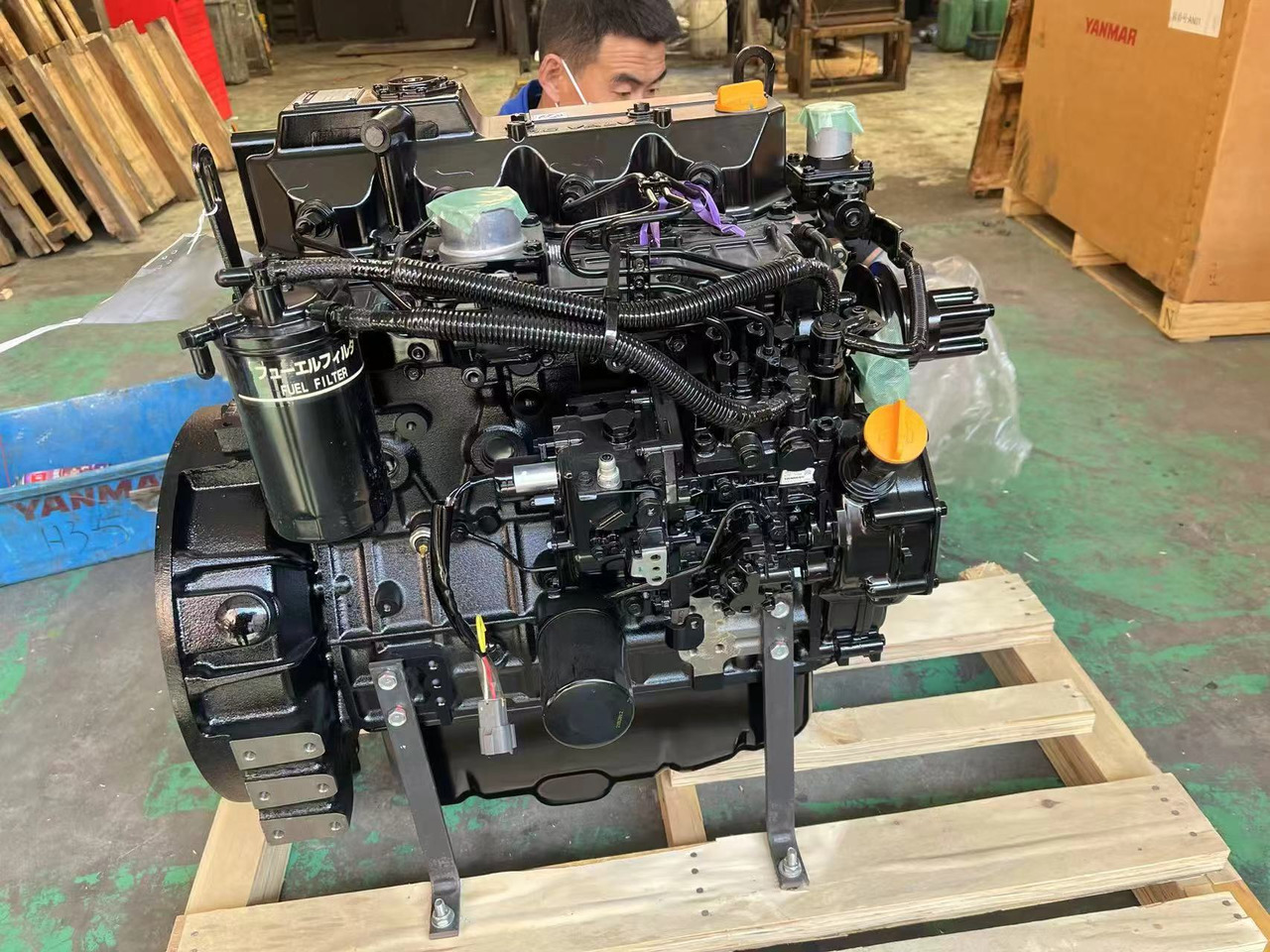 YANMAR 4TNV94L - Motor para Excavadora: foto 1 YANMAR 4TNV94L - Motor para Excavadora: foto 1