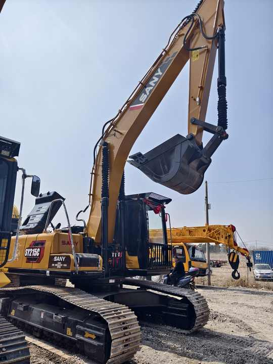Used Heavy Construction Equipment Sany Sy215 Excavator Used Machine - Excavadora de cadenas: foto 4 Used Heavy Construction Equipment Sany Sy215 Excavator Used Machine - Excavadora de cadenas: foto 4