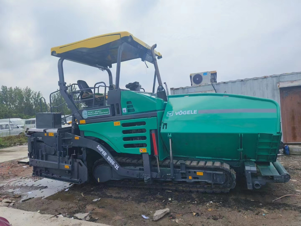 VOGELE 1800-2 - Pavimentadora de asfalto: foto 4 VOGELE 1800-2 - Pavimentadora de asfalto: foto 4