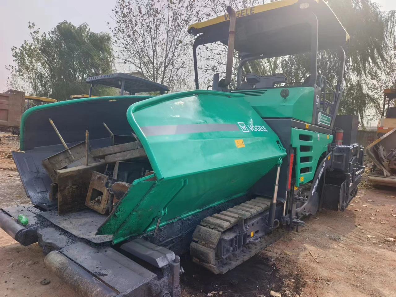 VOGELE 1800-3 - Pavimentadora de asfalto: foto 3 VOGELE 1800-3 - Pavimentadora de asfalto: foto 3