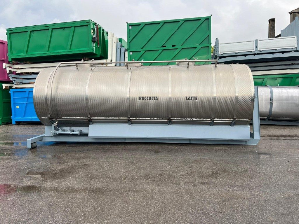 CISTERNA USATA SCARRABILE IN ACCIAIO - Contenedor de gancho: foto 5 CISTERNA USATA SCARRABILE IN ACCIAIO - Contenedor de gancho: foto 5