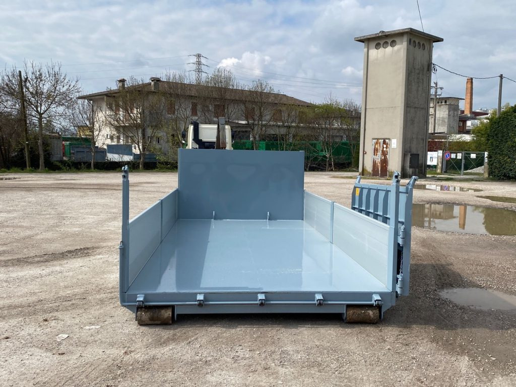 CONTAINER NUOVO A PIANALE CON PIANTONI RIMOVIBILI - Contenedor de gancho: foto 3 CONTAINER NUOVO A PIANALE CON PIANTONI RIMOVIBILI - Contenedor de gancho: foto 3