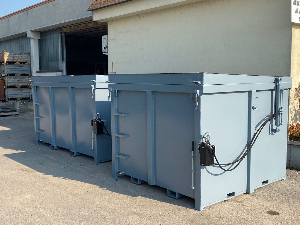 CONTAINER SCARRABILE NUOVO CON COPERCHIO - Contenedor de gancho: foto 1 CONTAINER SCARRABILE NUOVO CON COPERCHIO - Contenedor de gancho: foto 1