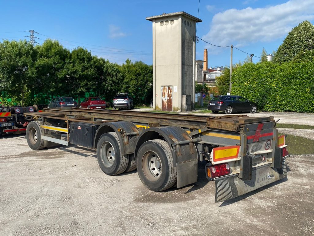 ZORZI 26 R 070 19 A SCARRABILE BALESTRATO - Remolque multilift/ Portacontenedores de cadenas: foto 3 ZORZI 26 R 070 19 A SCARRABILE BALESTRATO - Remolque multilift/ Portacontenedores de cadenas: foto 3