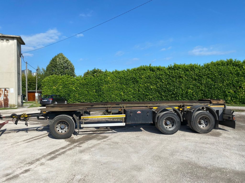 ZORZI 26 R 070 19 A SCARRABILE BALESTRATO - Remolque multilift/ Portacontenedores de cadenas: foto 2 ZORZI 26 R 070 19 A SCARRABILE BALESTRATO - Remolque multilift/ Portacontenedores de cadenas: foto 2