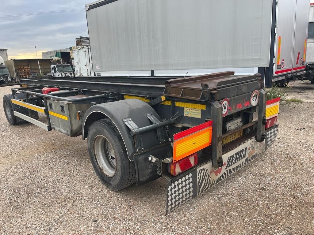 ZORZI RIMORCHIO ZORZI 20R070 SCARRABILE BALESTRATO - Remolque multilift/ Portacontenedores de cadenas: foto 2 ZORZI RIMORCHIO ZORZI 20R070 SCARRABILE BALESTRATO - Remolque multilift/ Portacontenedores de cadenas: foto 2
