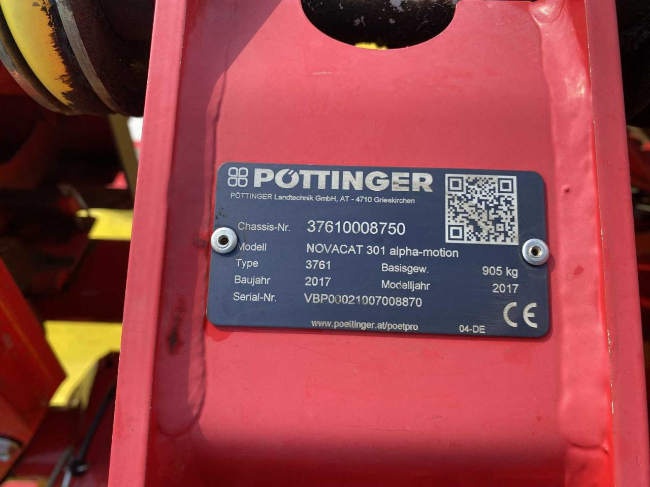 Segadora Pöttinger NOVACAT 301 alpha-mo: foto 10