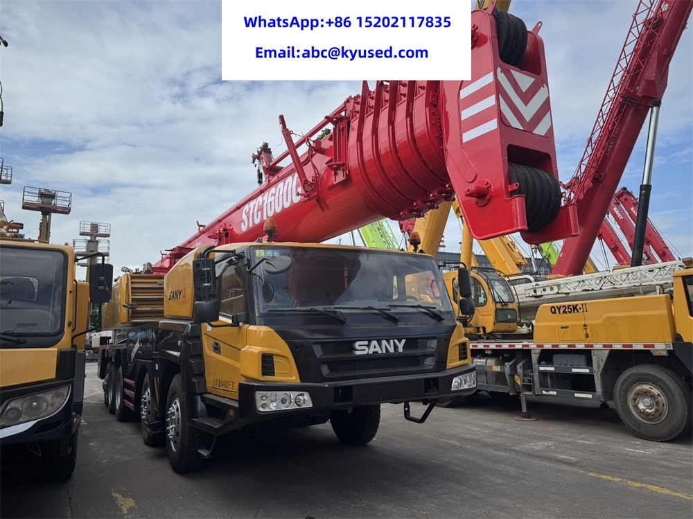 SANY STC1000 STC750 STC500 STC250 STC1300 STC1600 STC800 STC1600 100TON 130T 160T 50T 75T 80TON TRUCK CRANE - Autogrúa: foto 3 SANY STC1000 STC750 STC500 STC250 STC1300 STC1600 STC800 STC1600 100TON 130T 160T 50T 75T 80TON TRUCK CRANE - Autogrúa: foto 3