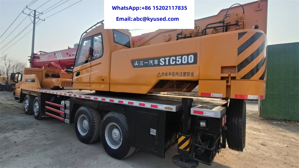 SANY STC250 STC500 STC750 STC800 STC1000 25TON 30TON 50T 75TON 80TON 100TON TRUCK CRANE - Autogrúa: foto 4 SANY STC250 STC500 STC750 STC800 STC1000 25TON 30TON 50T 75TON 80TON 100TON TRUCK CRANE - Autogrúa: foto 4