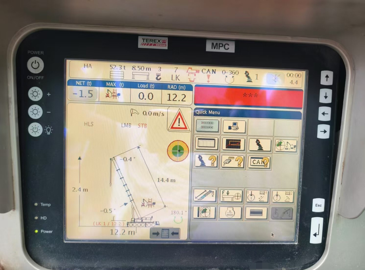 Autogrúa TEREX AC300 AC250 300 ton terex truck crane: foto 9