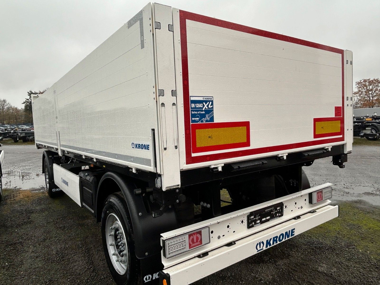 Krone AZP 18 eL42-BS Baustoff NEU - Remolque plataforma/ Caja abierta: foto 3 Krone AZP 18 eL42-BS Baustoff NEU - Remolque plataforma/ Caja abierta: foto 3