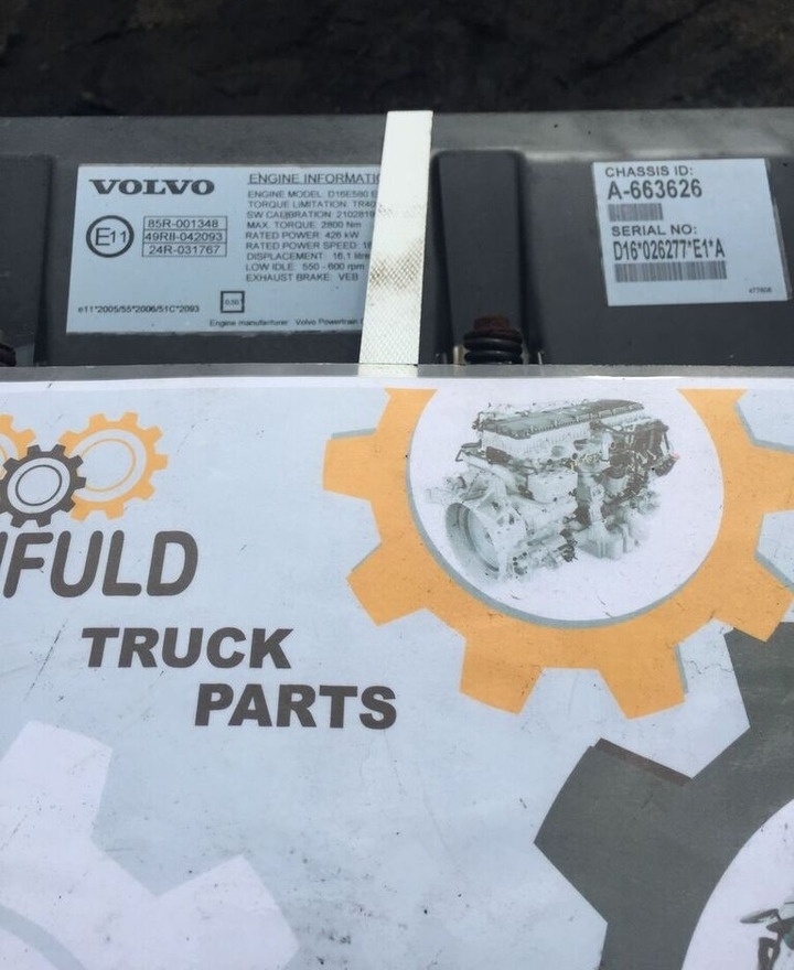 Volvo D16E truck - Motor para Camión: foto 5 Volvo D16E truck - Motor para Camión: foto 5