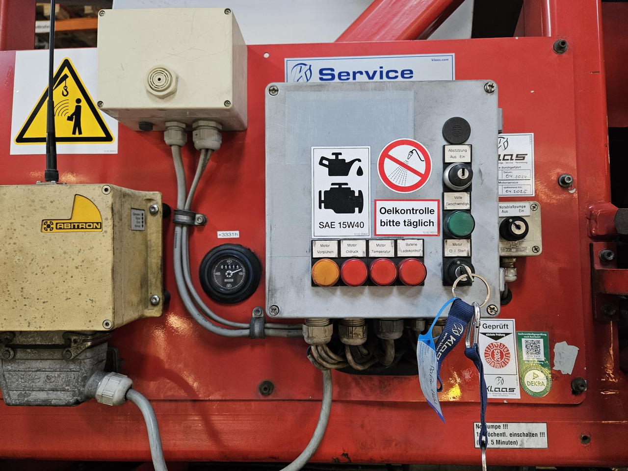 Camión grúa MERCEDES-BENZ Klaas  K28-34 Autokran: foto 7 Camión grúa MERCEDES-BENZ Klaas  K28-34 Autokran: foto 7