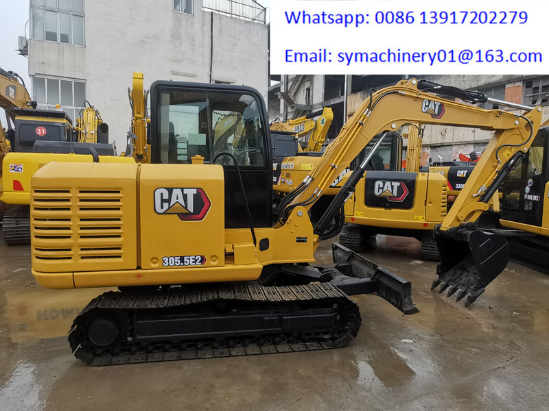Caterpillar 305.5E2 - Excavadora de cadenas: foto 1 Caterpillar 305.5E2 - Excavadora de cadenas: foto 1