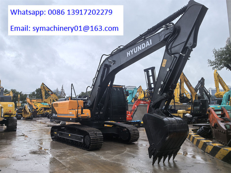 Hyundai R220LC-9S - Excavadora de cadenas: foto 1 Hyundai R220LC-9S - Excavadora de cadenas: foto 1