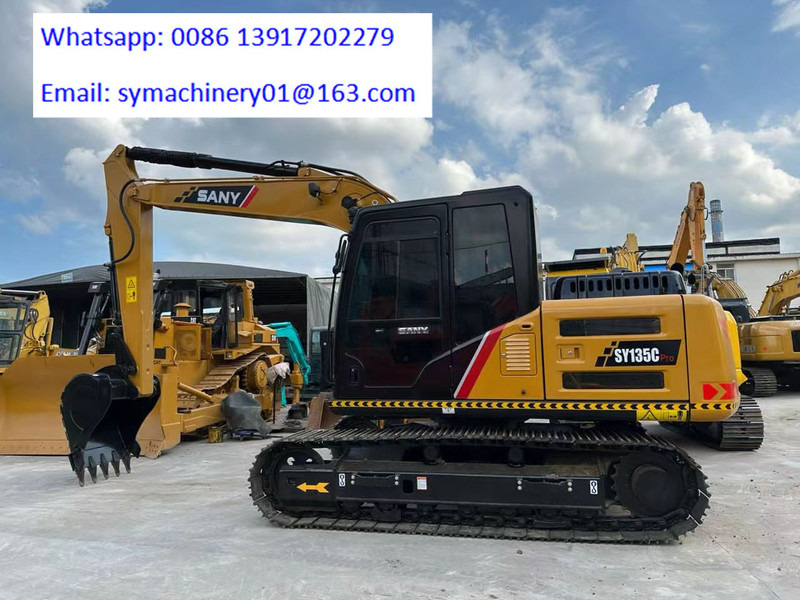 Excavadora de cadenas Sany SY135C: foto 11