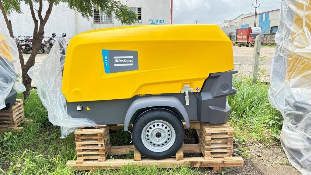 New Atlas Copco XAS 58 mobile compressor - Compresor de aire: foto 1 New Atlas Copco XAS 58 mobile compressor - Compresor de aire: foto 1