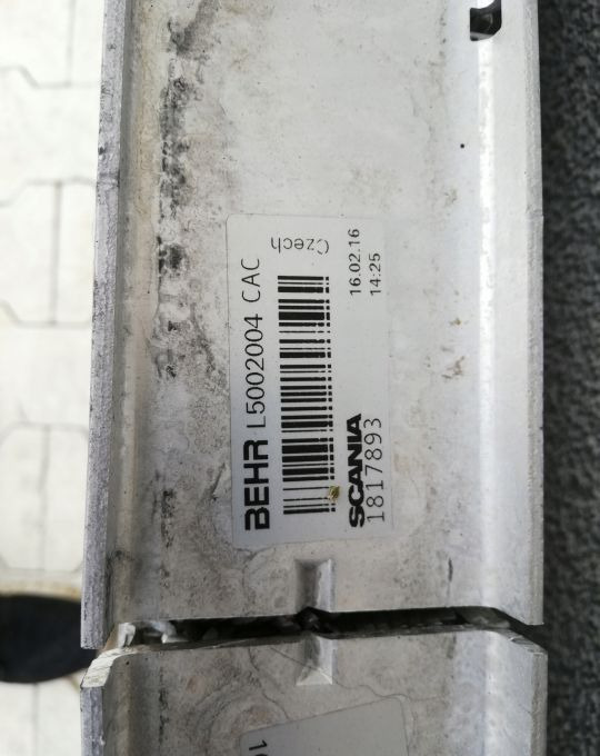 CHŁODNICA POWIETRZA INTERCOOLER SCANIA CP 1817893 - Intercooler: foto 3 CHŁODNICA POWIETRZA INTERCOOLER SCANIA CP 1817893 - Intercooler: foto 3