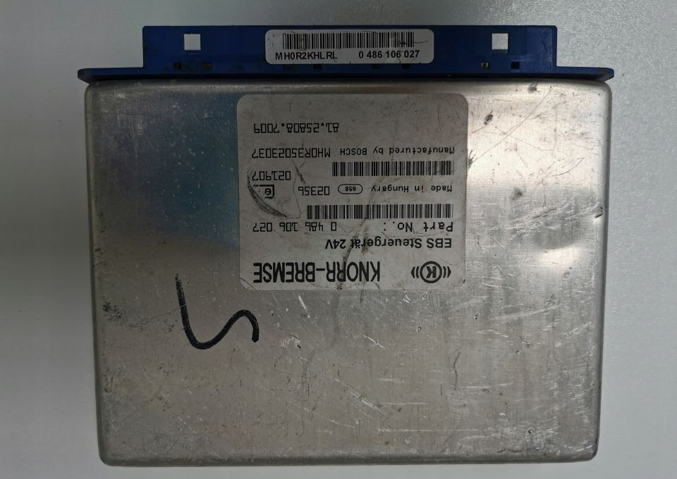Moduł sterownik komputer EBS Man TGX 81.25808-7009 - Unidad de control para Camión: foto 1 Moduł sterownik komputer EBS Man TGX 81.25808-7009 - Unidad de control para Camión: foto 1
