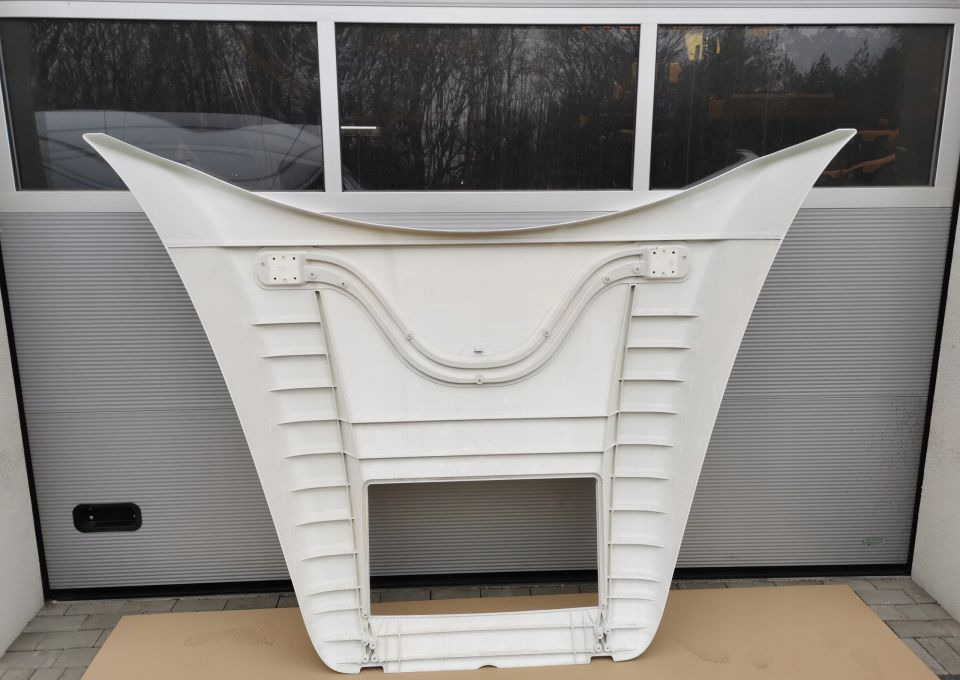 SPOJLER DACH OWIEWKA MAN TGX XLX RAL 9010 - Aerodinámica/ Spoiler para Camión: foto 4 SPOJLER DACH OWIEWKA MAN TGX XLX RAL 9010 - Aerodinámica/ Spoiler para Camión: foto 4