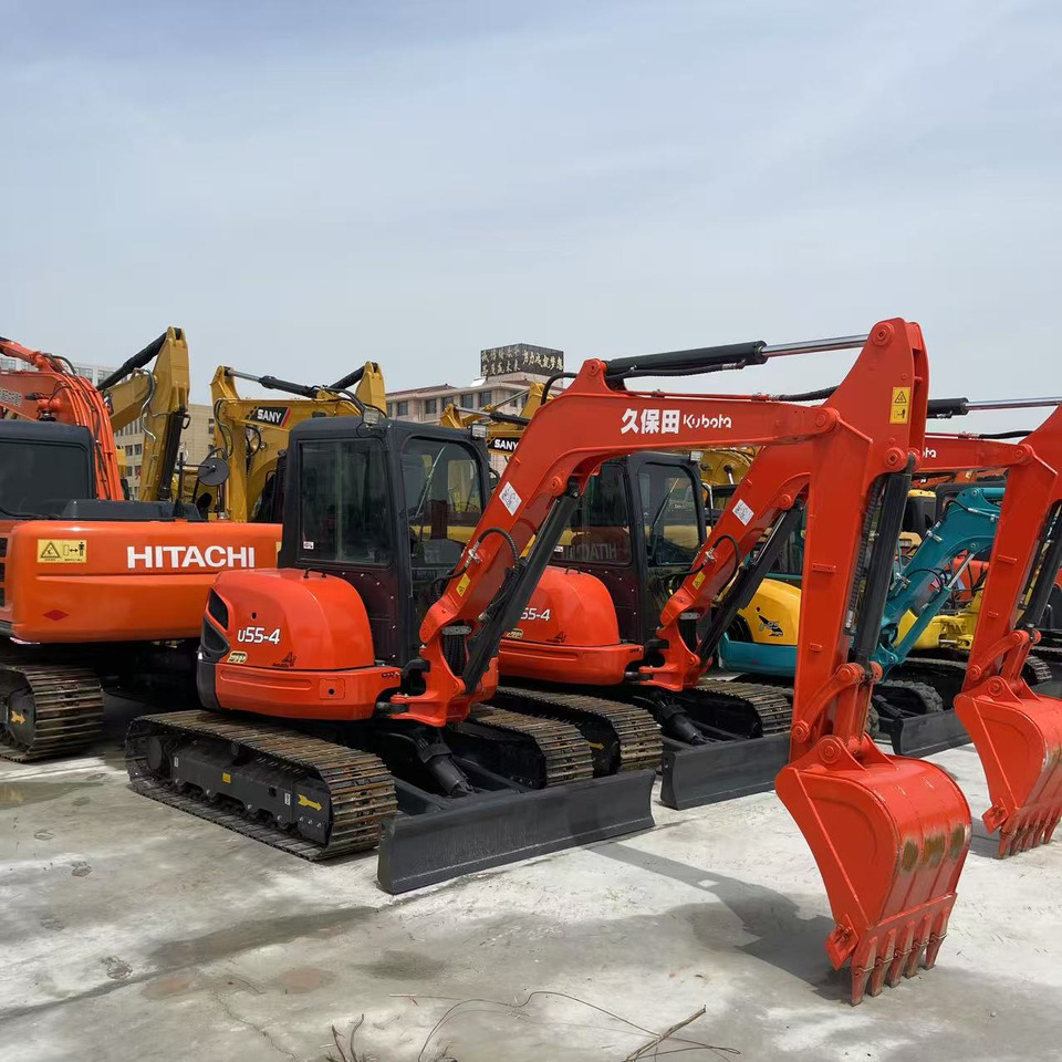 Miniexcavadora KUBOTA Mini Excavator Kubota U55 Good Condition: foto 6