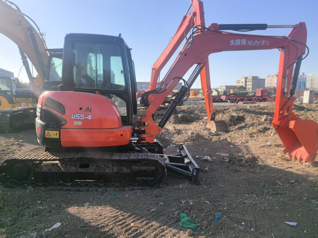 Miniexcavadora KUBOTA Mini Excavator Kubota U55 Good Condition: foto 7