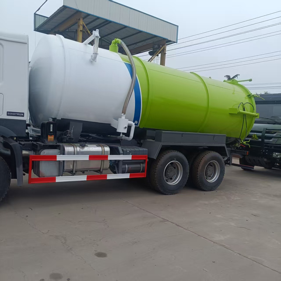 Sinotruk Howo Howo 6x4 Large Vacuum Suction Truck - Limpieza de alcantarillado: foto 2 Sinotruk Howo Howo 6x4 Large Vacuum Suction Truck - Limpieza de alcantarillado: foto 2