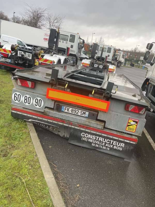 Remorque 2 Essieux 19 TONNES - PORTE CAISSON - Remolque multilift/ Portacontenedores de cadenas: foto 3 Remorque 2 Essieux 19 TONNES - PORTE CAISSON - Remolque multilift/ Portacontenedores de cadenas: foto 3