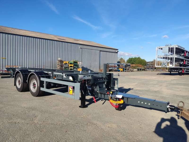 Remorque 2 Essieux 19T PORTE CAISSE MOBILE - Remolque portacontenedore/ Intercambiable: foto 1 Remorque 2 Essieux 19T PORTE CAISSE MOBILE - Remolque portacontenedore/ Intercambiable: foto 1