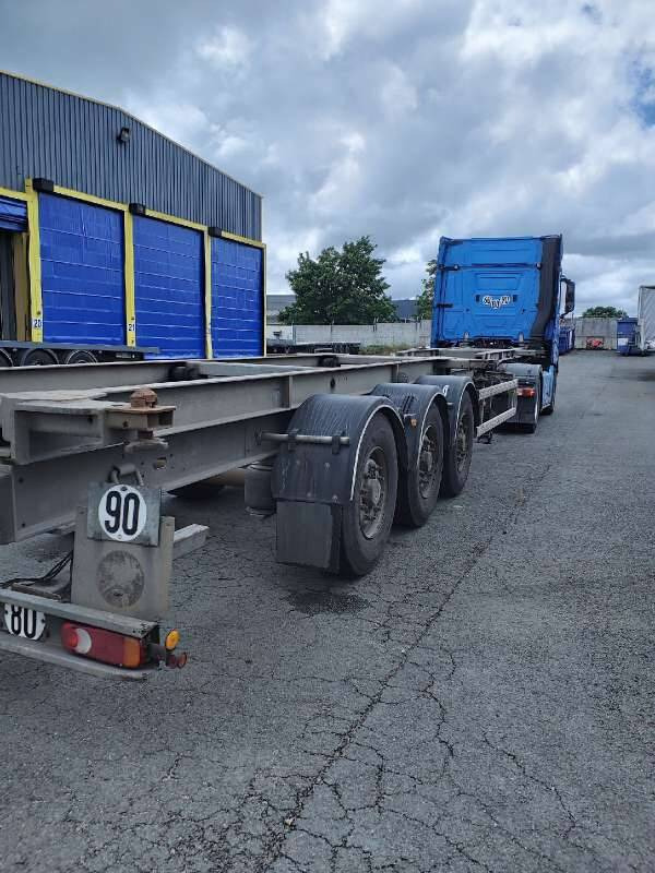 Semi-remorque 3 Essieux 38 TONNES CHARIOT COULISSANT 45 PIEDS - Semirremolque portacontenedore/ Intercambiable: foto 1 Semi-remorque 3 Essieux 38 TONNES CHARIOT COULISSANT 45 PIEDS - Semirremolque portacontenedore/ Intercambiable: foto 1