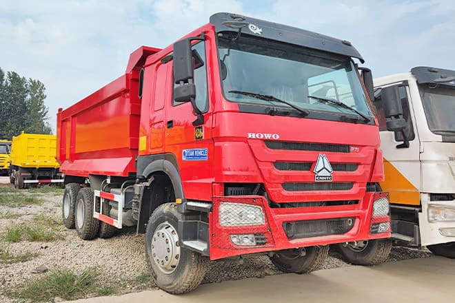 SINOTRUK Howo 371 10 Wheeler Used Dump Trucks for Sale in Congo - Camión volquete: foto 1 SINOTRUK Howo 371 10 Wheeler Used Dump Trucks for Sale in Congo - Camión volquete: foto 1