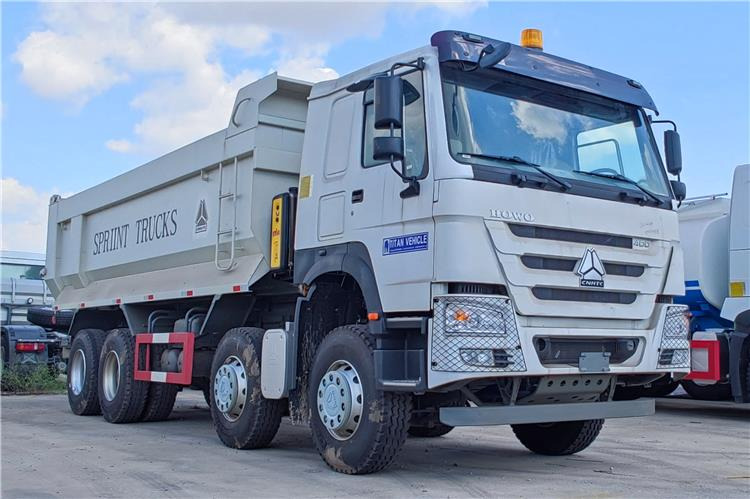 Sinotruk Used Howo 400HP 12 Wheeler Dump Truck for Sale In Tanzania - Camión volquete: foto 1 Sinotruk Used Howo 400HP 12 Wheeler Dump Truck for Sale In Tanzania - Camión volquete: foto 1