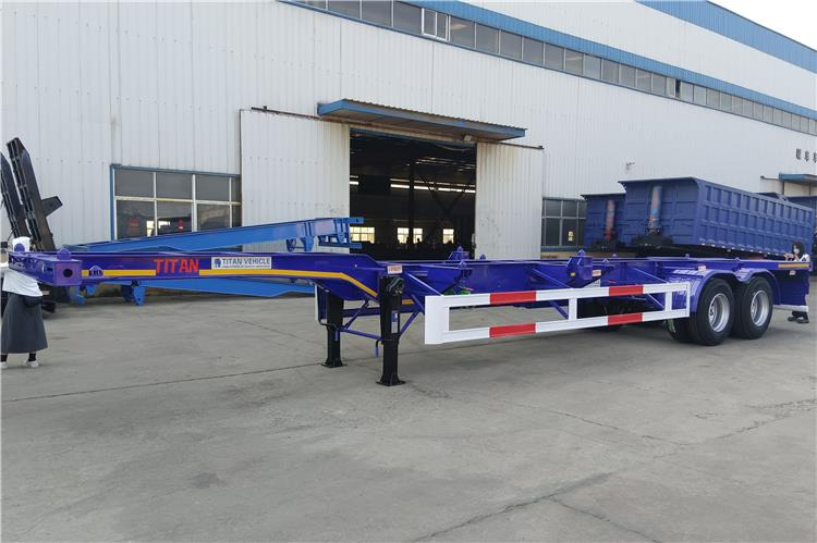 TITABN 2 Axle Gooseneck Container Trailer for Sale In Kenya - Semirremolque chasis: foto 5 TITABN 2 Axle Gooseneck Container Trailer for Sale In Kenya - Semirremolque chasis: foto 5