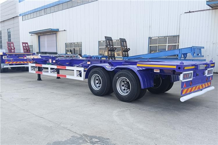 TITABN 2 Axle Gooseneck Container Trailer for Sale In Kenya - Semirremolque chasis: foto 1 TITABN 2 Axle Gooseneck Container Trailer for Sale In Kenya - Semirremolque chasis: foto 1