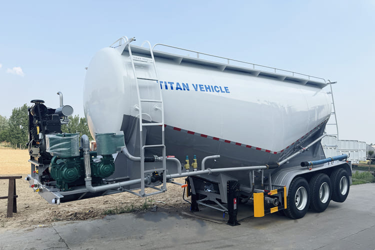 TITAH Bulk Cement Tank Trailer for Slae in Guyana - Semirremolque cisterna: foto 1 TITAH Bulk Cement Tank Trailer for Slae in Guyana - Semirremolque cisterna: foto 1