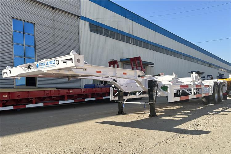 TITAN 2 Axle 40ft Container Transport Trailer for Sale In Nigeria - Semirremolque chasis: foto 2 TITAN 2 Axle 40ft Container Transport Trailer for Sale In Nigeria - Semirremolque chasis: foto 2