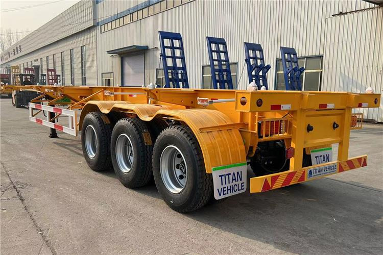 TITAN 3 Axle Container Skeletal Trailer with Air Suspension for Sale In Aruba - Semirremolque chasis: foto 2 TITAN 3 Axle Container Skeletal Trailer with Air Suspension for Sale In Aruba - Semirremolque chasis: foto 2