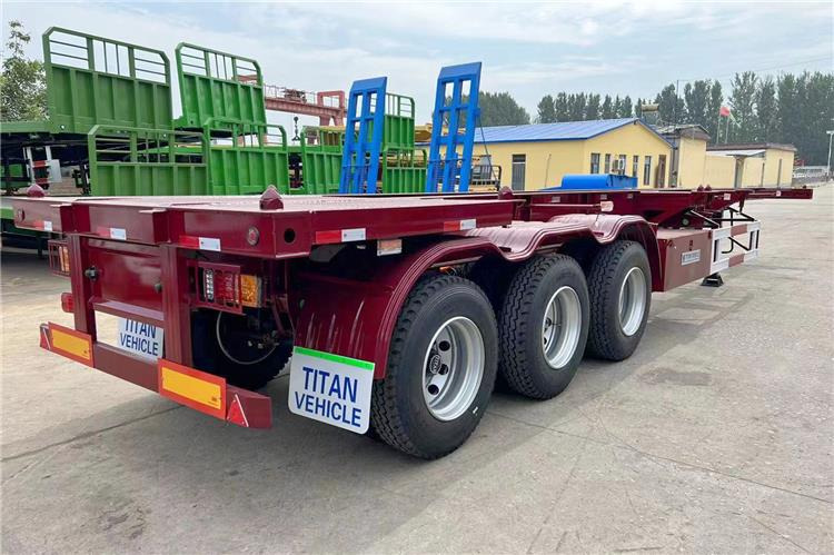 TITAN 40ft Skeleton Trailer Price for Sale In Guyana - Semirremolque chasis: foto 1 TITAN 40ft Skeleton Trailer Price for Sale In Guyana - Semirremolque chasis: foto 1