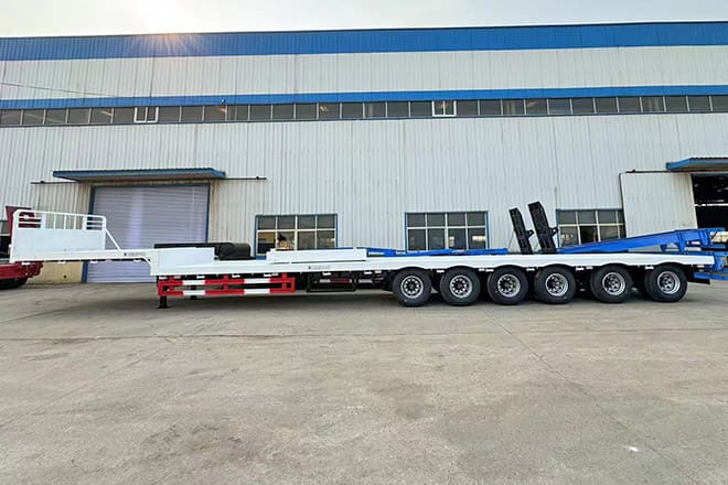 TITAN 6 Axle Step Deck Flatbed Trailer for Sale in Philippines - Semirremolque plataforma/ Caja abierta: foto 3 TITAN 6 Axle Step Deck Flatbed Trailer for Sale in Philippines - Semirremolque plataforma/ Caja abierta: foto 3