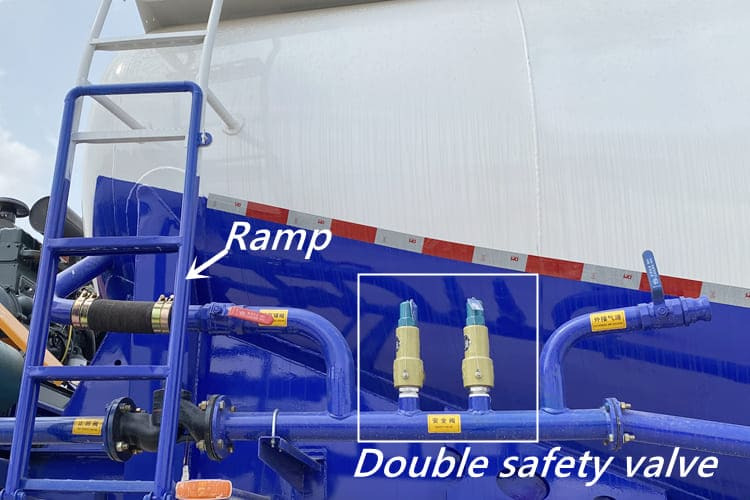 TITAN Bulk Cement Tank Semi Trailer for Sale in Dominican - Semirremolque cisterna: foto 5 TITAN Bulk Cement Tank Semi Trailer for Sale in Dominican - Semirremolque cisterna: foto 5