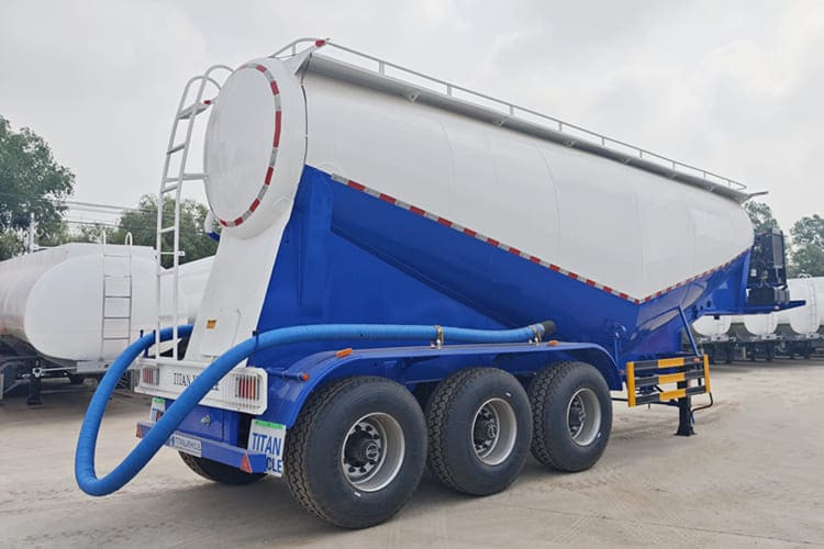 TITAN Bulk Cement Tank Semi Trailer for Sale in Dominican - Semirremolque cisterna: foto 3 TITAN Bulk Cement Tank Semi Trailer for Sale in Dominican - Semirremolque cisterna: foto 3