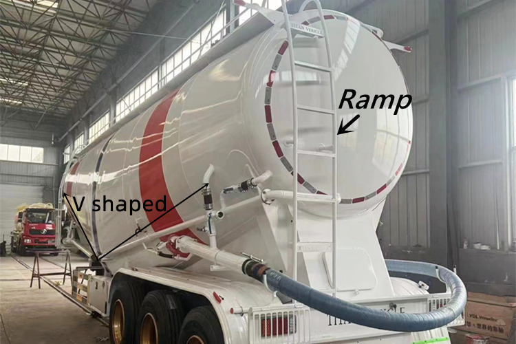TITAN Bulk Cement Tank Truck for Sale in Tanzania - Semirremolque cisterna: foto 4 TITAN Bulk Cement Tank Truck for Sale in Tanzania - Semirremolque cisterna: foto 4