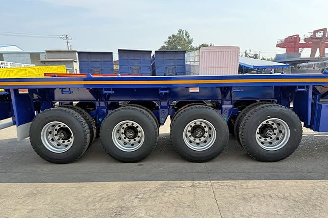 TITAN Heavy Duty 4 Axle Flatbed Trailer in Guam - Semirremolque plataforma/ Caja abierta: foto 4 TITAN Heavy Duty 4 Axle Flatbed Trailer in Guam - Semirremolque plataforma/ Caja abierta: foto 4