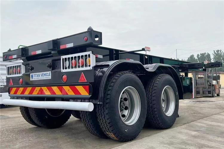 TITAN In Stock 20 ft Shipping Container Trailer for Sale In Ghana - Semirremolque chasis: foto 4 TITAN In Stock 20 ft Shipping Container Trailer for Sale In Ghana - Semirremolque chasis: foto 4