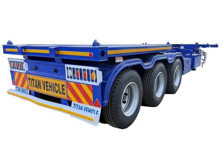 TITAN Sales Promotion 40 feet Container Trailer for Sale In Mexico - Semirremolque chasis: foto 4 TITAN Sales Promotion 40 feet Container Trailer for Sale In Mexico - Semirremolque chasis: foto 4